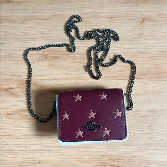 Coach Mini Wallet With Chain - Picture 2 of 11